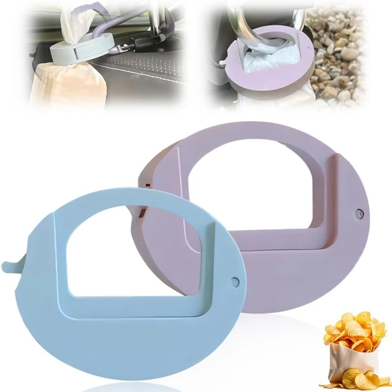 2 шт. зажимы для запечатывания хлеба и закусок безопасный зажим пищевых продуктов