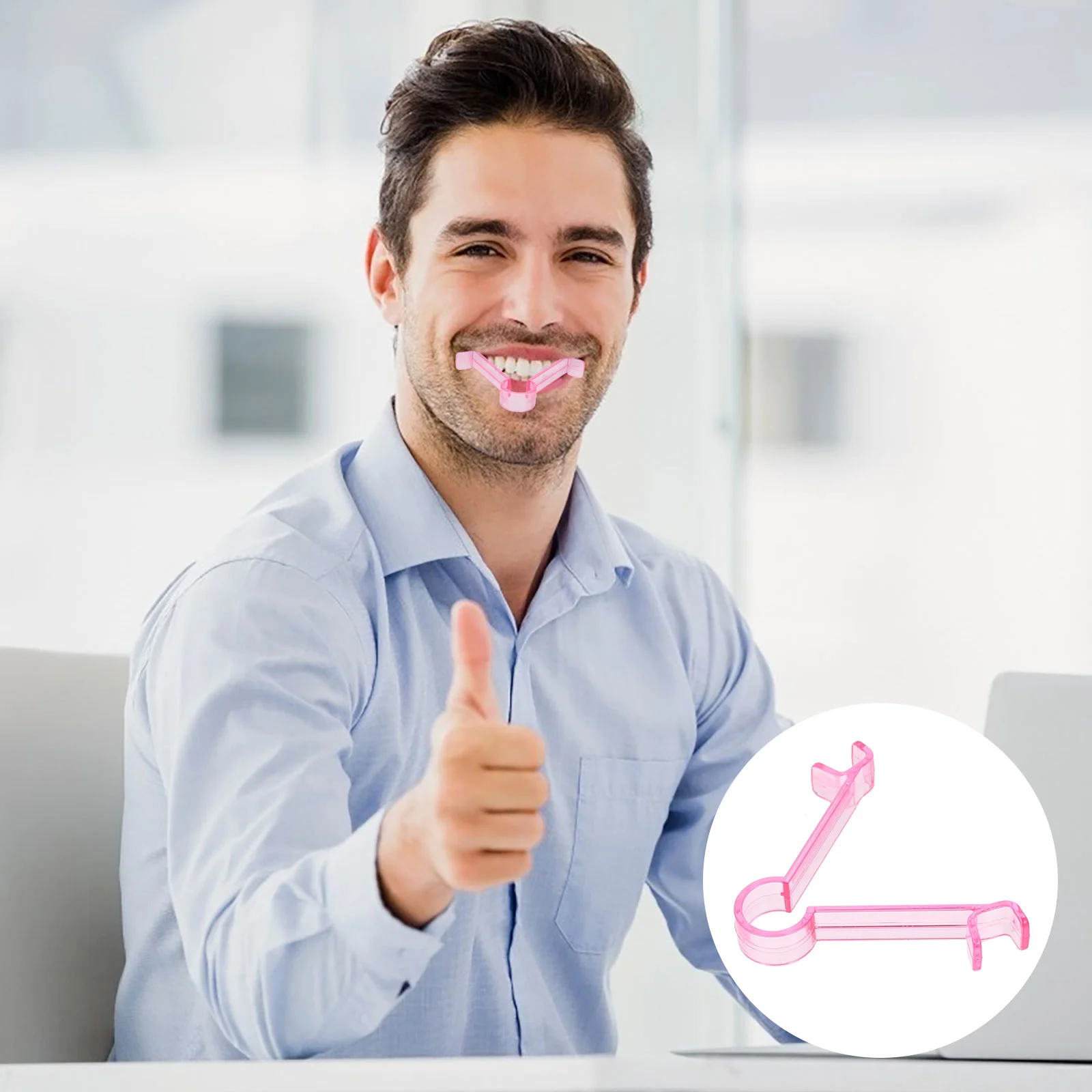 Тренажер для мышц губ инструмент подтяжки рта подтяжка против морщин стройнее