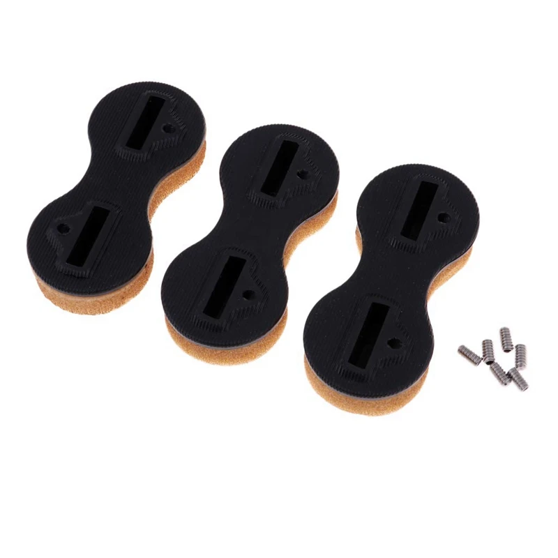 3 шт. для Fcs Fusion плавник доски серфинга аксессуары с 5 градусами