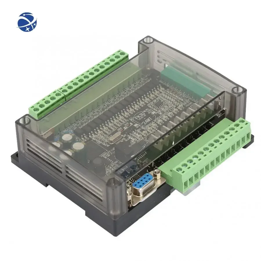 FX3U-24MR FX3U-24MT PLC промышленная плата управления 14 вход 10 выход 6AD 2DA С 485 общением и RTC