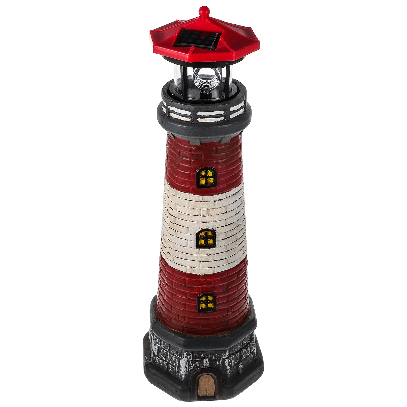 

Resin Garden Lighthouse Statue Garden Lighthouse Figurine Lawn Resin Adorable Ornament
