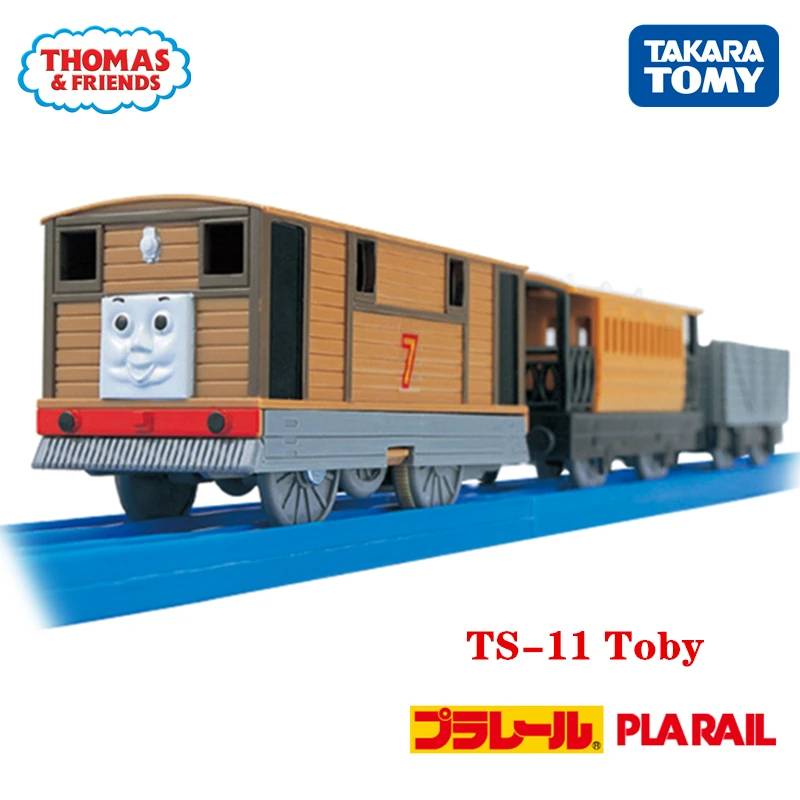 

Takara Tomy Pla Rail Plarail Thomas & Friends TS-11 Toby Railway Train Motorized Electric Locomotive Model Toy