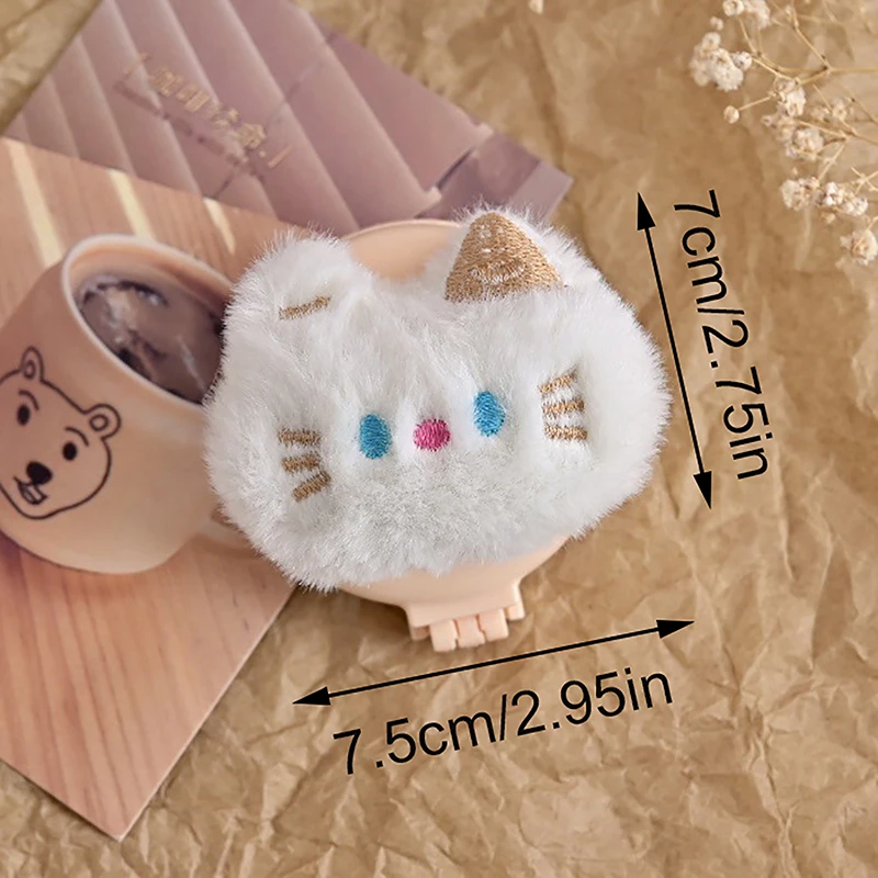 Портативная антистатическая пластиковая щетка для волос девочек с функцией