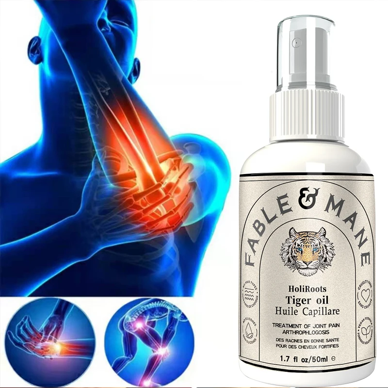 

Thai Tiger Oil Traditional Chinese Medicine for Rheumatic Arthralgia, Muscle Pain, Bruises and Swelling