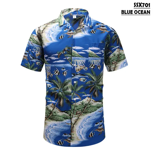 men's short sleeve hawaiian shirts
