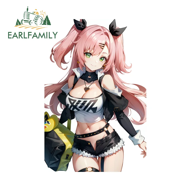 

EARLFAMILY соблазнительный Николь сексуальная грудь Waifu автомобильные наклейки мотоциклетные автомобильные аксессуары кузов для автомобиля индивидуальные водонепроницаемые тренировки