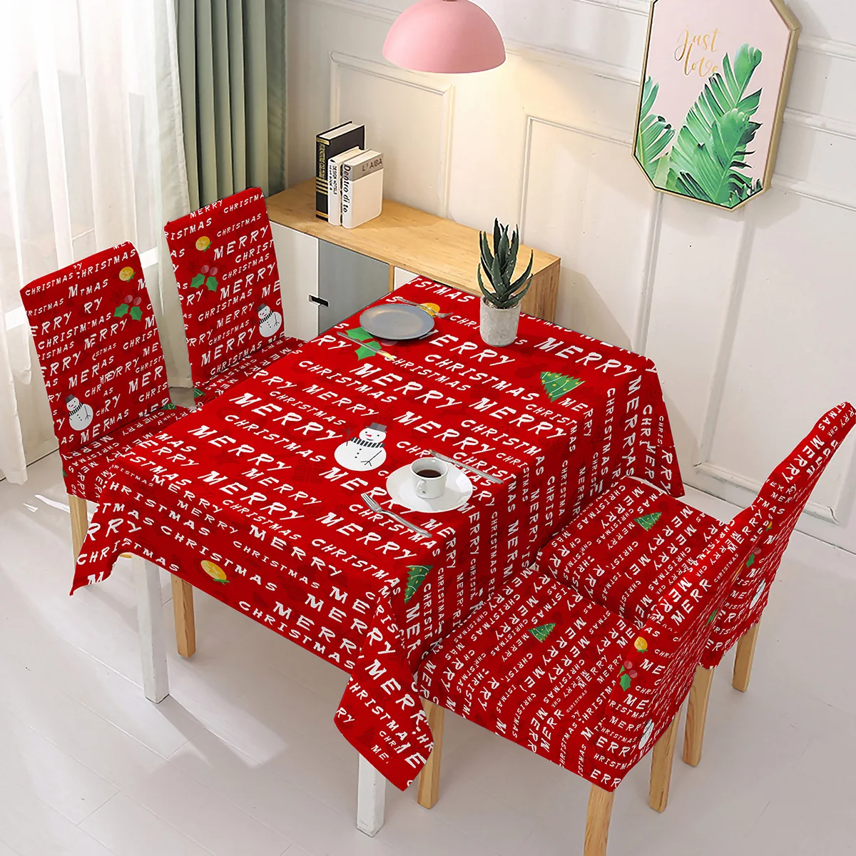 

Printed Tablecloth--JK23