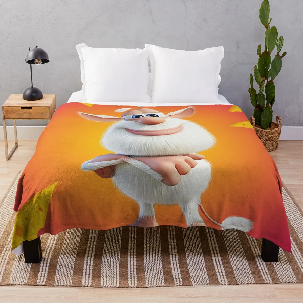 

Threebo New Animation For Kids 2020 Fur Luxury Best Vintage Style Couch Throw Blankets