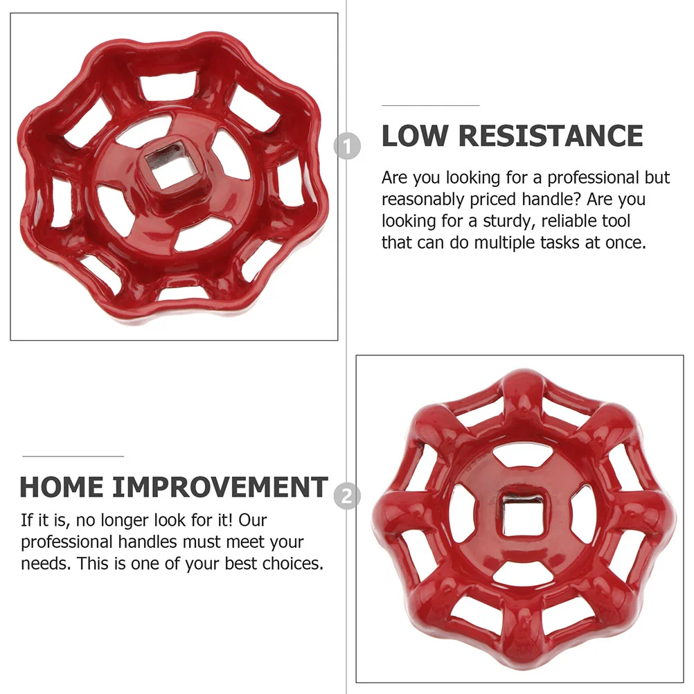 Ручка затворного клапана Шаровое колесо Металлический кран Чугунный