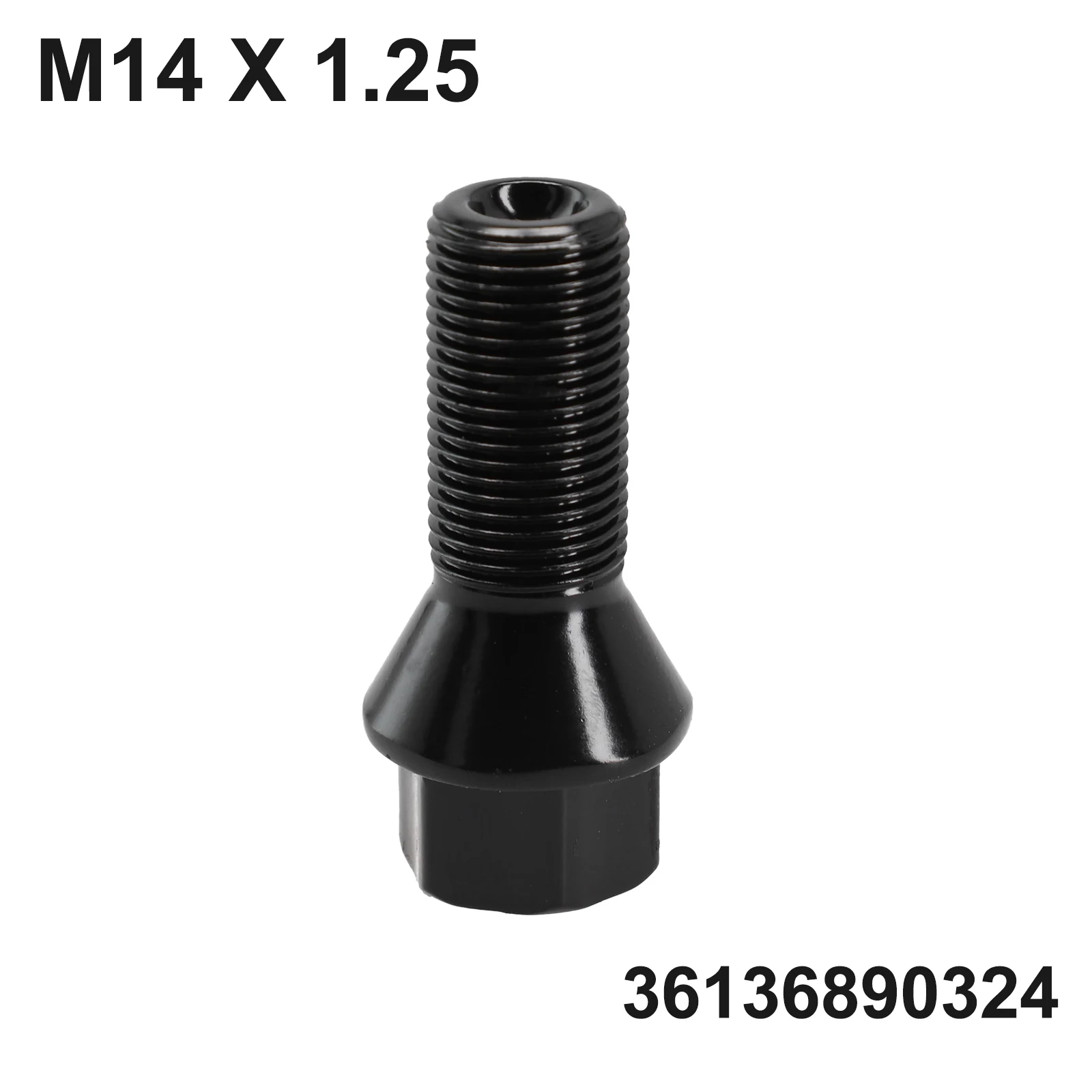 36136890324 для BMW колесная гайка шпилька болт X 1 25 ЧЕРНЫЙ F25 X3 E70 / F15 X6 E71 E72 Hyb F16