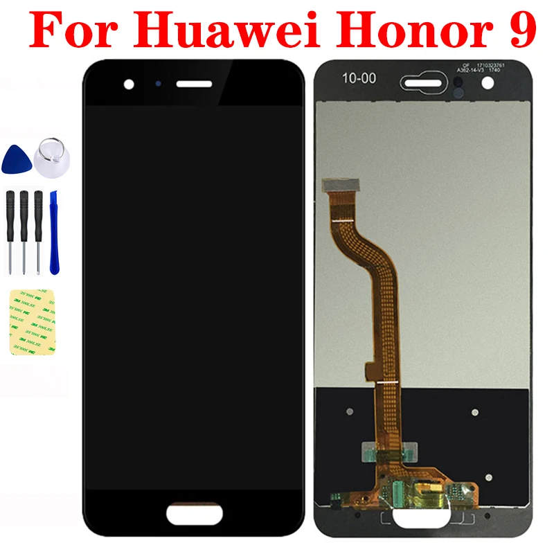 

For Huawei Honor 9 LCD Display Matrix Monitor STF-L09 AL10 AL00 TL10 LCD Touch Screen Digitizer Sensor Assembly Replacement