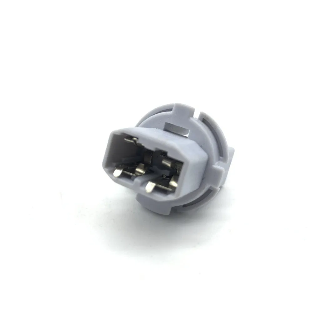 

2 Pcs Gray Car Brake Tail Lamp Rear Light Socket Holder For Honda Acura T20W W 33515-S50-003