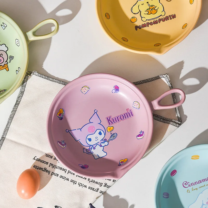 Kawaii Sanrio аниме хобби Kuromi Cinnamoroll Hangyodon мультфильм керамические строительные