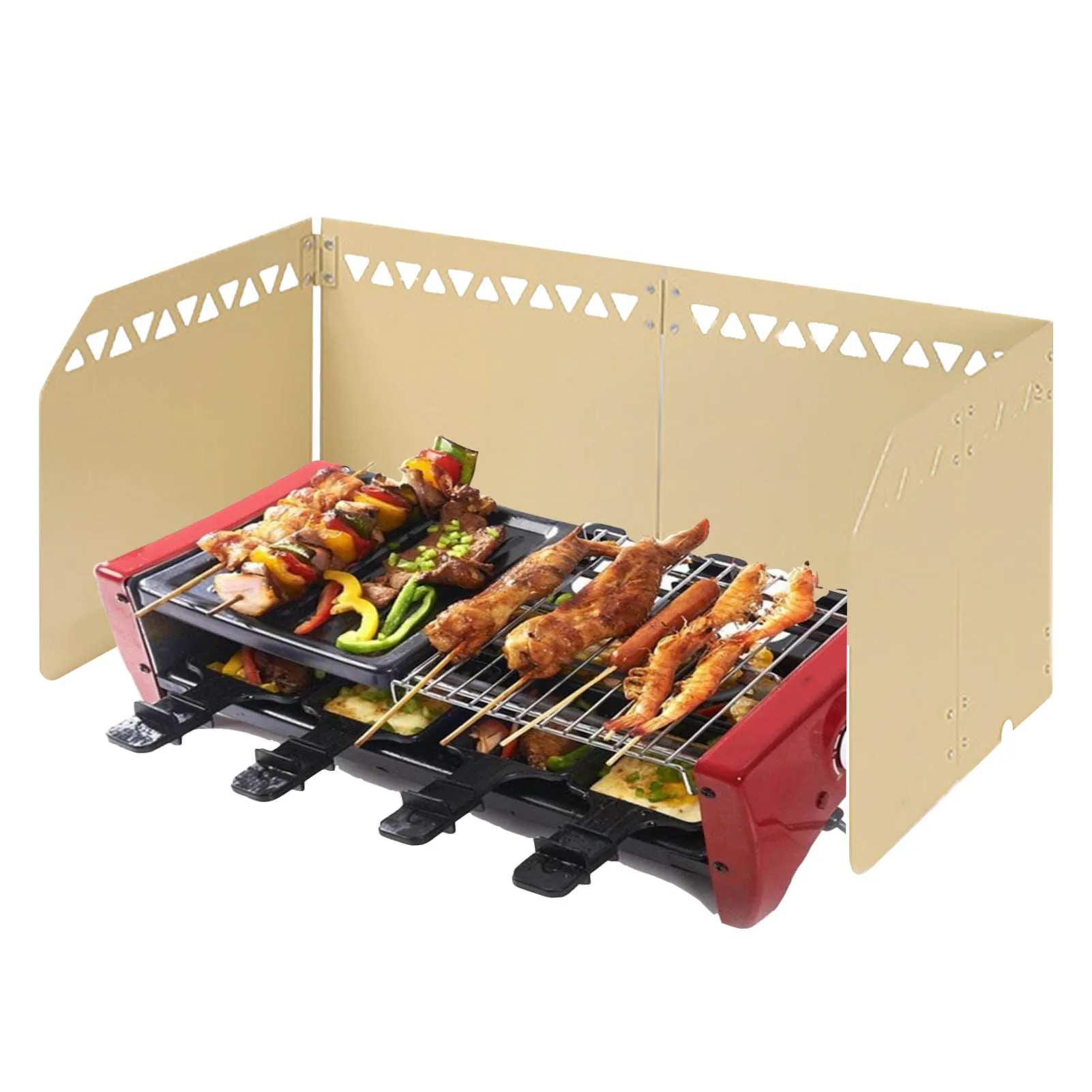 

Складная уличная плита, ветрозащитная тарелка, высокий ветрозащитный экран для кемпинга из нержавеющей стали, ультралегкий экран для приго...