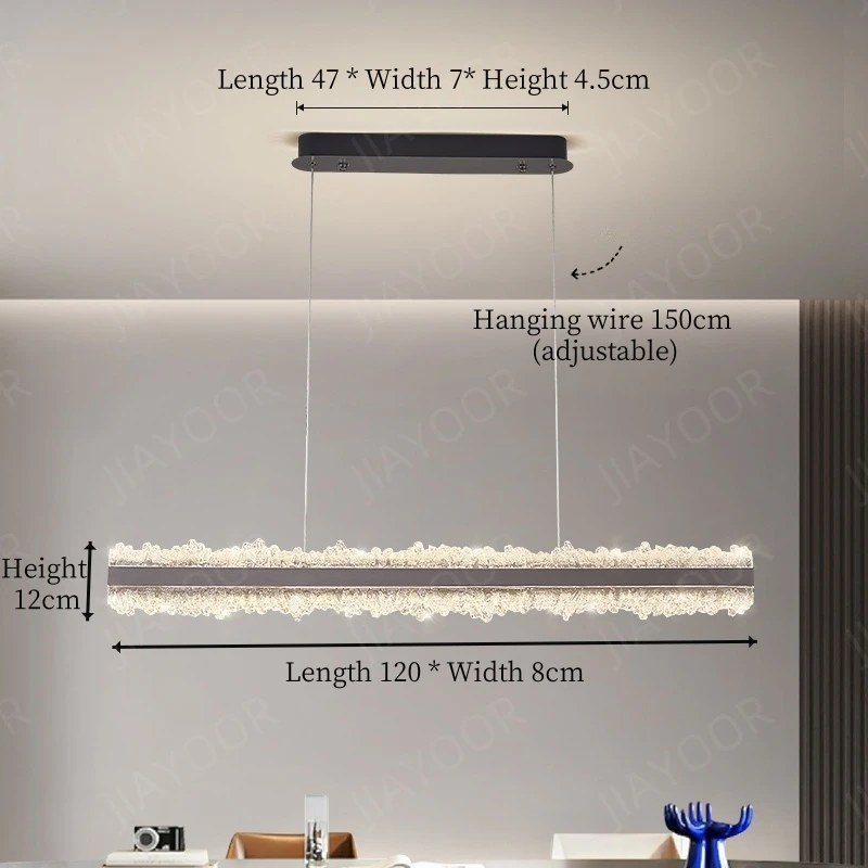 

Скандинавские светодиодные люстры с регулируемой яркостью для стола, столовой, кухни, острова, офиса, кабинета, подвесной светильник, роскошное декоративное освещение