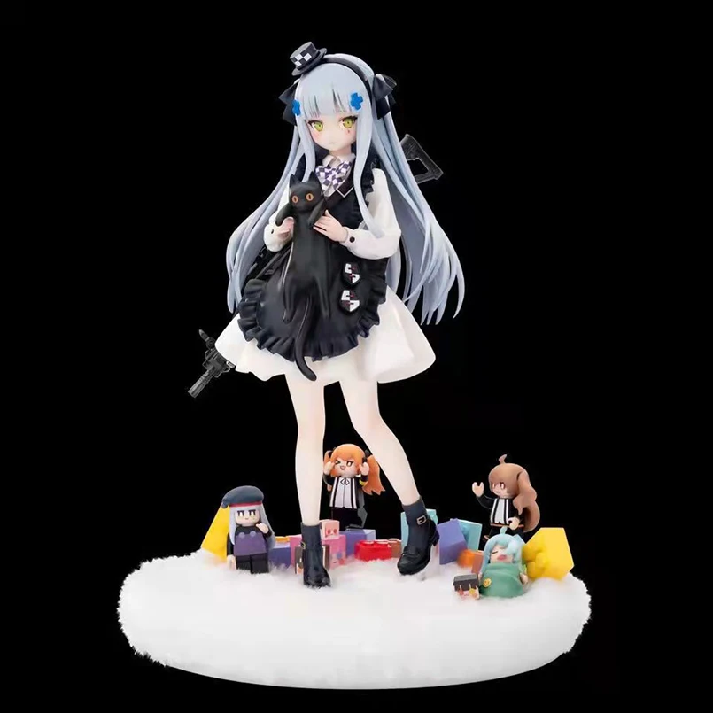 

21cm Anime Girls Frontline Figure gift of black cat ver PVC action figure toys Collectible model toys kid gift