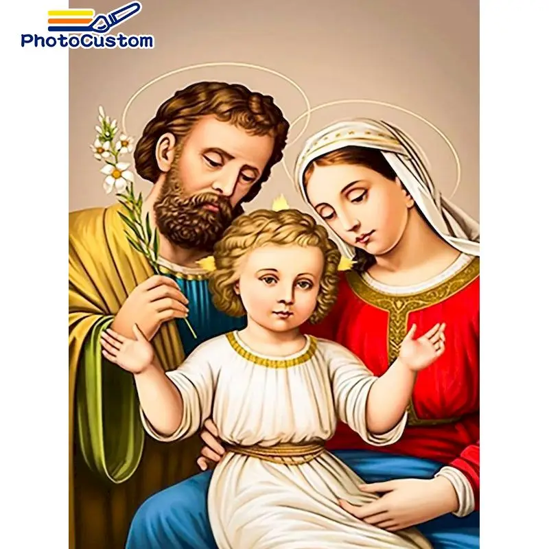 

PhotoCustom Diamond Painting Figure Full Square Round Diamond Embroidery portrait Cross Stitch Mosaic 5D DIY Decor For Home