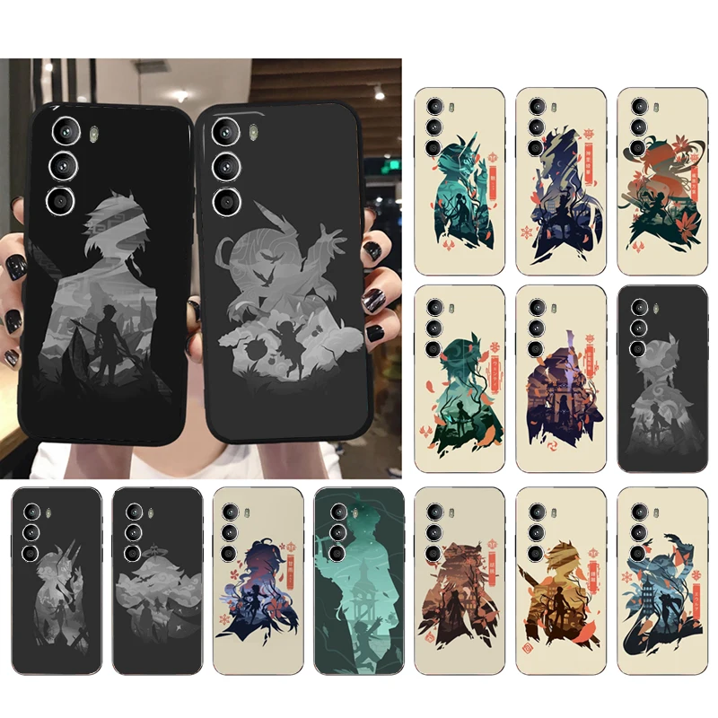 

Case for Motorola G22 G60 G52 G100 GStylus G30 G10 G20 G50 GPure E32 E20 E40 E7Power Edge20lite Pro OneAction Genshin Impact