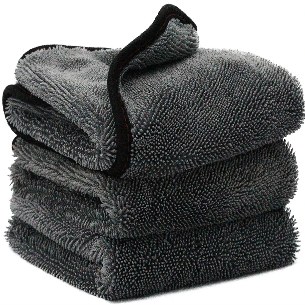 

Car Cleaning Drying Cloth towels for Cars Washing Microfiber Twist car wash towel Professional Polishing Waxing Detailing washi