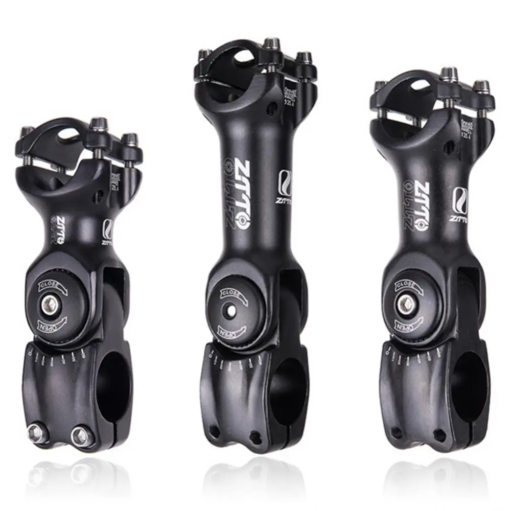 Bicycle Adjustable Bike Stem MTB Mountain Road Stems Riser 9