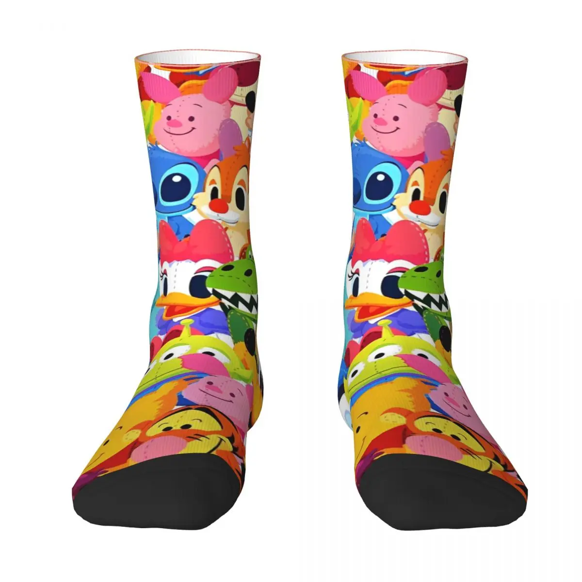 Носки мужские/женские с рисунком Микки Мауса модные носки для Хэллоуина