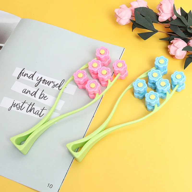 Роликовый массажер для лица и шеи