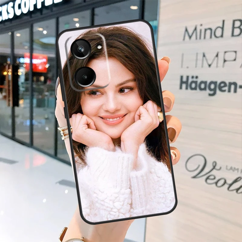 Фото Селена Гомез для Realme C55 C33 C35 C31 C30 C25 C21Y C15 C11 GT Neo 5 3 2 2T 3T 8 9 10 11 Pro Plus чехол №2