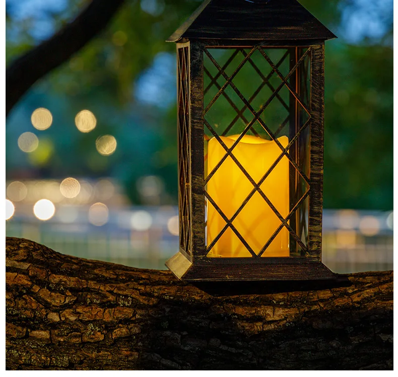 Бронзовая пластиковая ажурная лампа Рождество Хэллоуин свадьба Декор