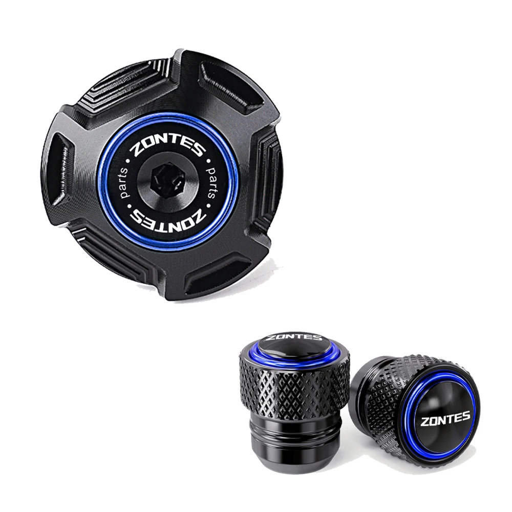 

Для ZONTES 368G 368D 368E 368M 368K 350D 350E 2023 2024 2025 Крышка заливной горловины моторного масла мотоцикла Крышка масляного фильтра и колпачки клапанов шин