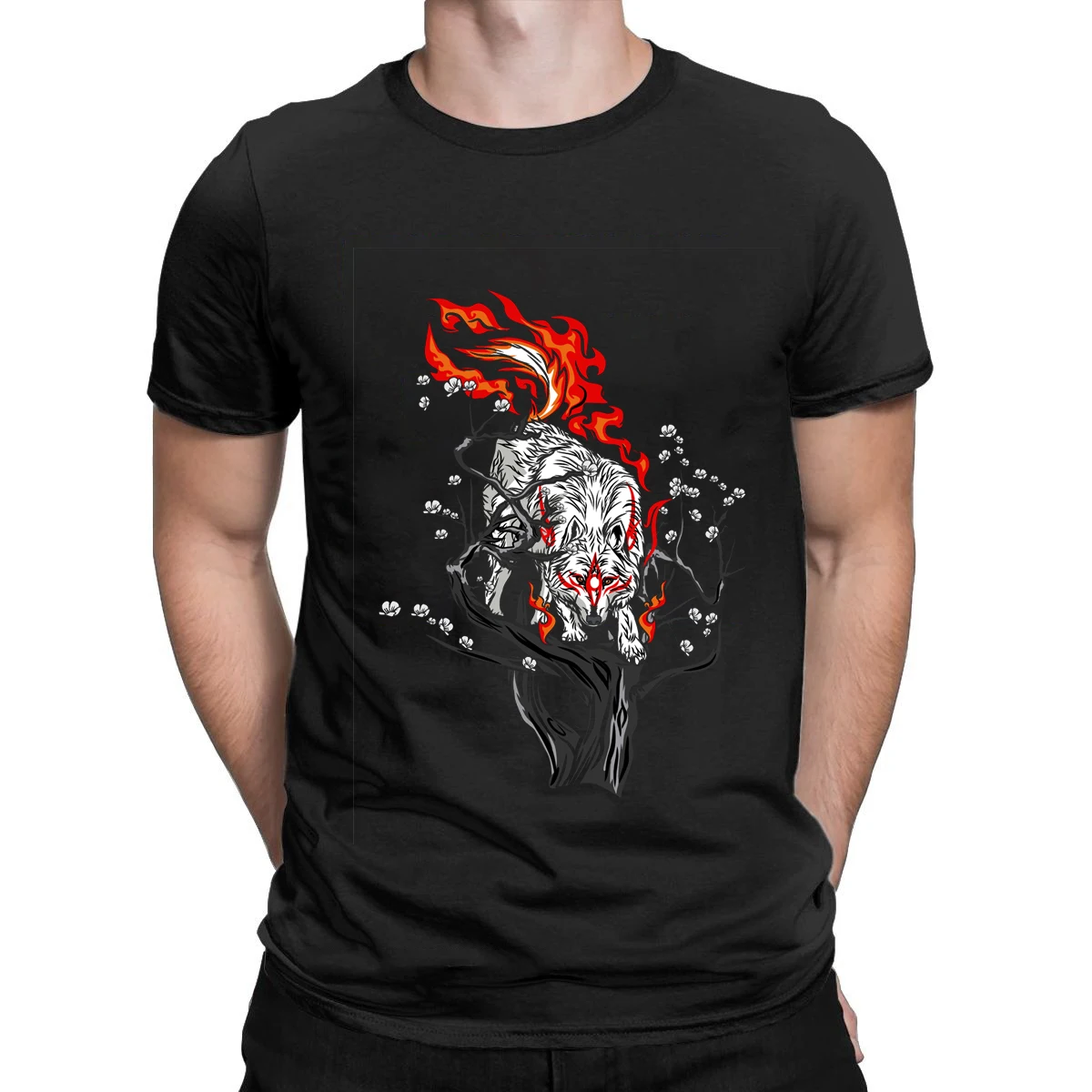 

2023 New Fashion Brand 100% Cotton Trend Print Slim Fit T Shirt Men Tee O-Neck Casual Men T-Shirt Cotton T Shirts