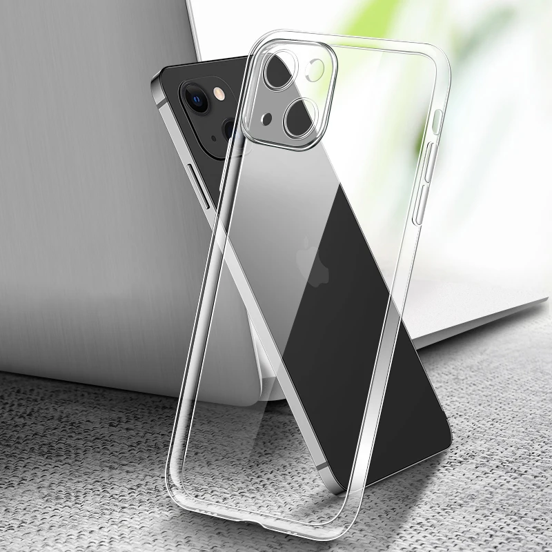 

Clear Phone Case for iPhone 13 12 11 X XR Xs Max Pro Mini Transparent Mobile Back Cover 13Pro 12Pro 11Pro 6 s 7 8 Plus SE ProMax