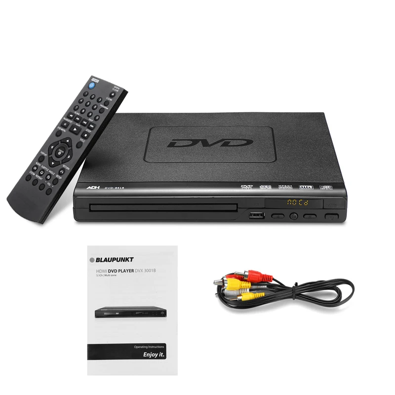 DVD-плеер 1080P для ТВ во всех регионах бесплатный с AV выходом и USB входом поддержка CD
