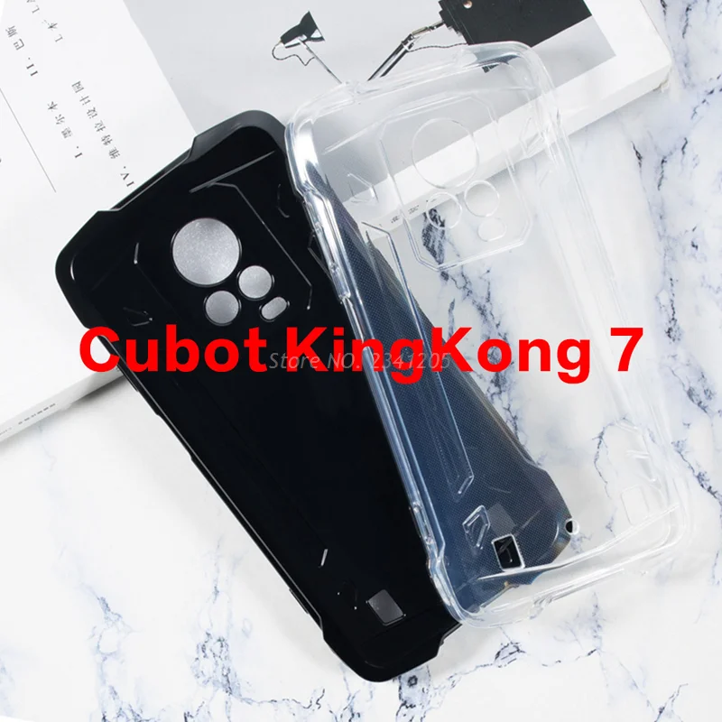 Прозрачная задняя крышка для смартфона Cubot Kingkong 7 6,36 дюйма KingKong7, мягкая задняя крышка для смартфона Cubot King Kong 7 Etui