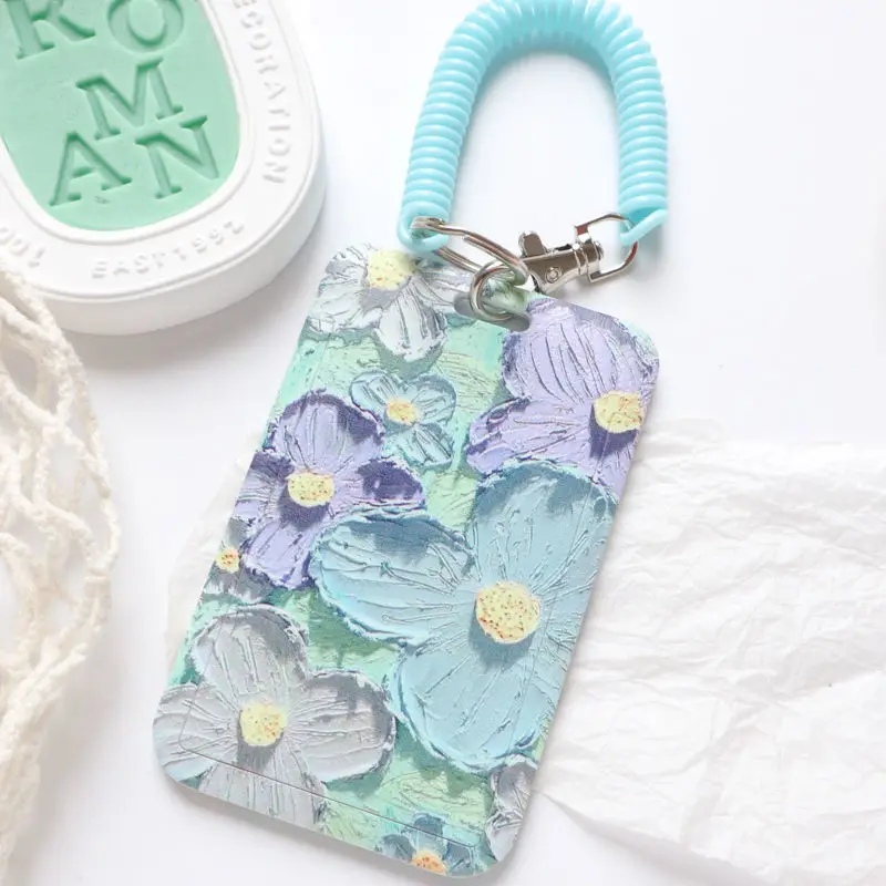 

Держатель для удостоверения личности Цветочный