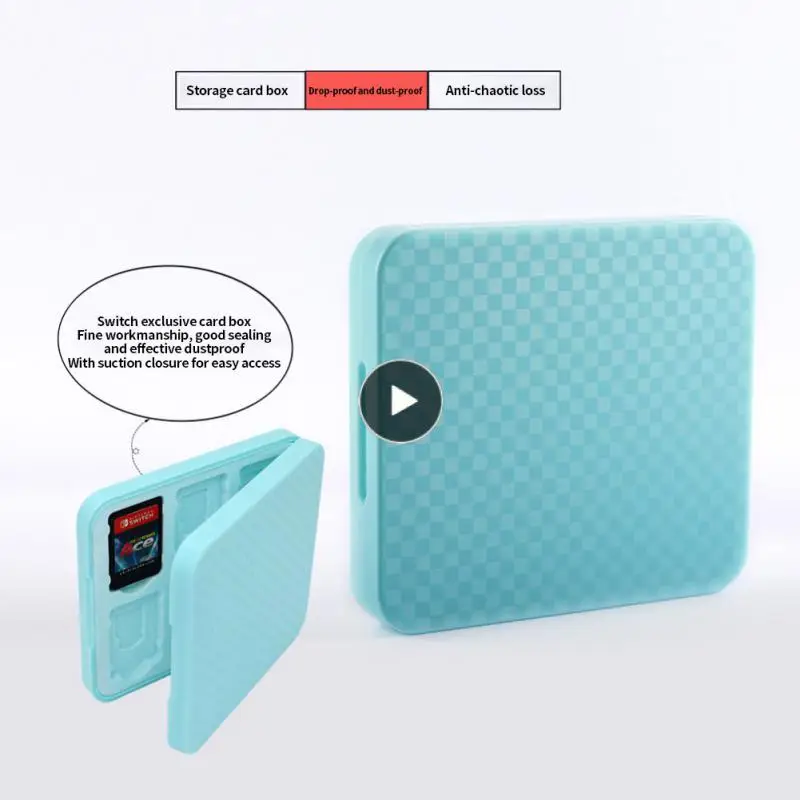 

Game Card Box For Switch Magnetic Closure For Switch Game Box For Switch Portable Game Box Gaming