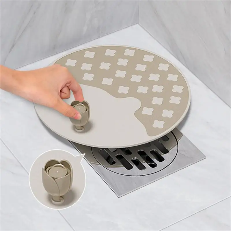 

New Floor Drain Deodorant Silicone Pad Toilet Anti-odor Deodorant Sealing Cover Plug Toilet Sewer Anti-return Odor Artifact