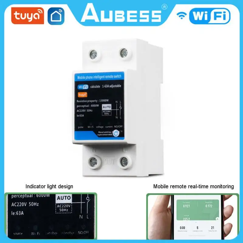 

Смарт-протектор Tuya с Wi-Fi и ЖК-дисплеем