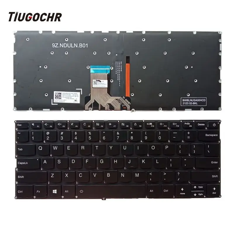 

Black US Keyboard Backlit Black for lenovo ideapad 720S-14 7000-13 V720-14 720S-14IKB V720-14ISE 700-13 V6 720S-13ARR 320S-13IKB