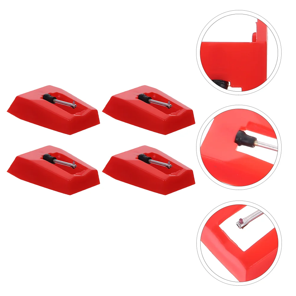 

4pcs Universal Gramophone Record Needle Styluses Gramophone Turntable Needles