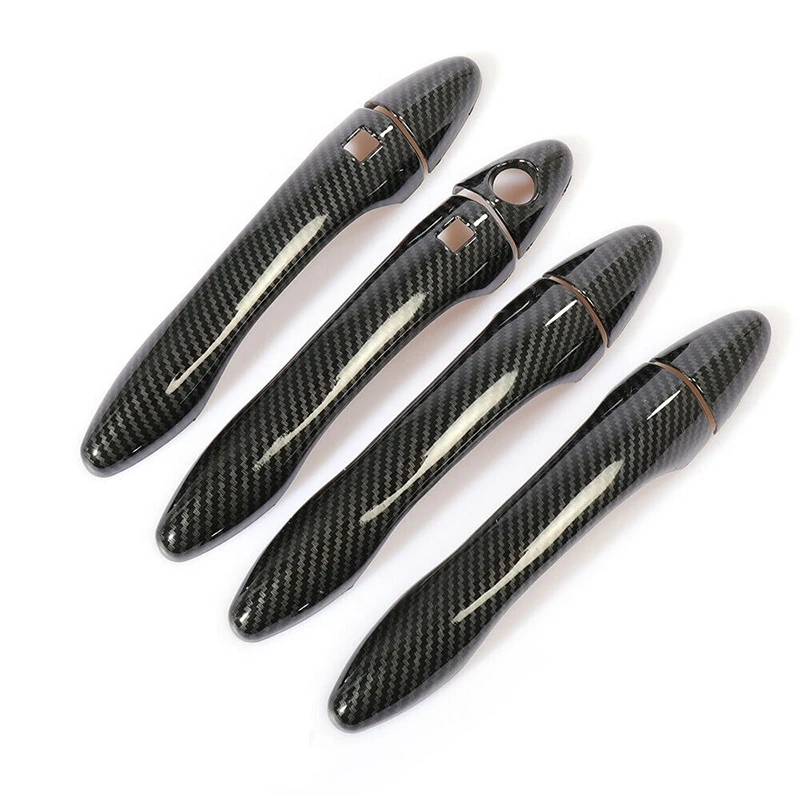 

Аксессуары для наружной дверной ручки Kia Optima K5 2011-2015, отделка ABS из углеродного волокна с умными отверстиями для замка