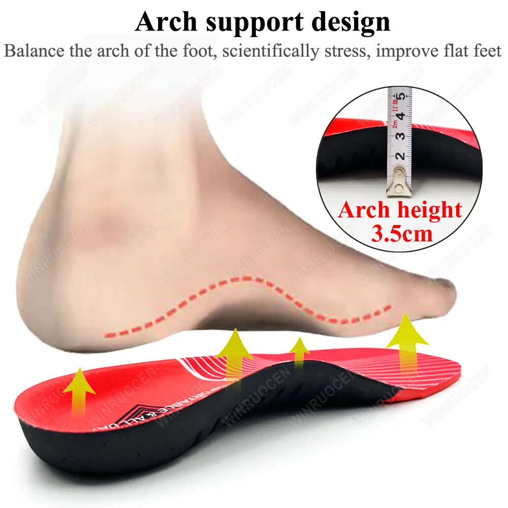 Новинка лучшие ортопедические стельки на плоской подошве силиконовые для обуви