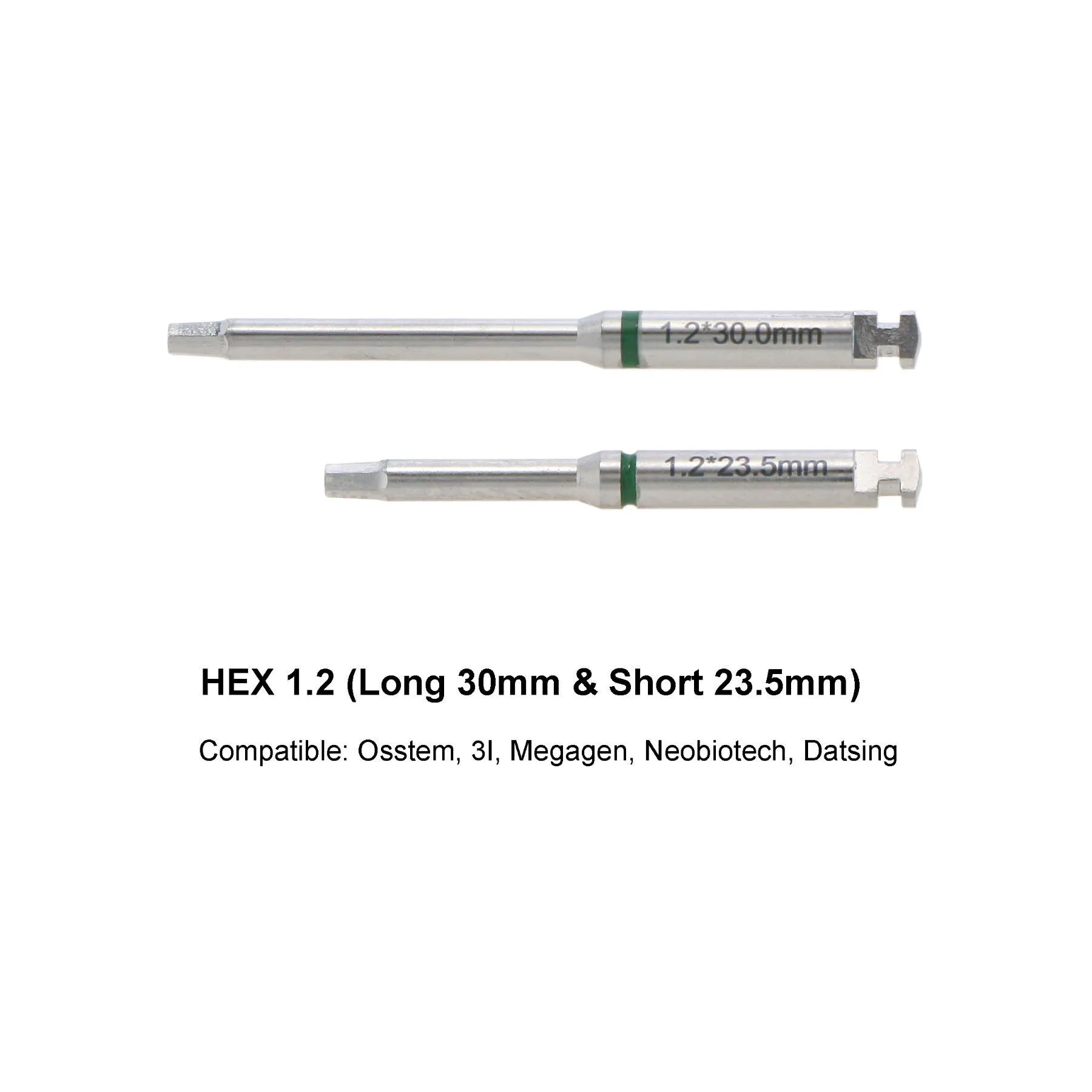 Отвертка для имплантатов Шестигранная 1 2 Драйвер Адаптер стоматологического