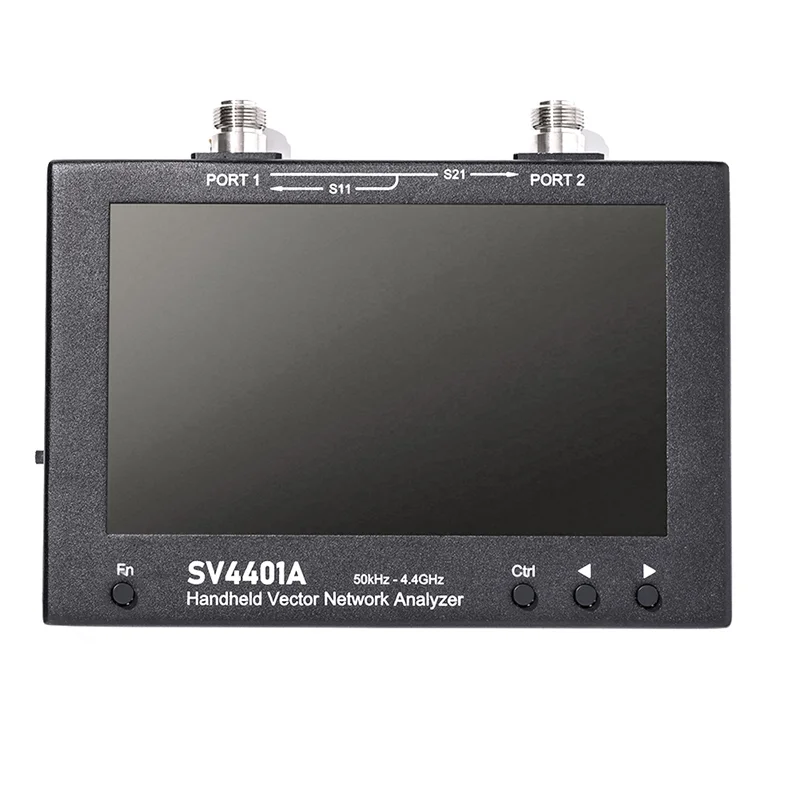 Векторный сетевой анализатор 7-дюймовый сенсорный ЖК-дисплей SV4401A 50 кГц -4 4 ГГц HF VHF