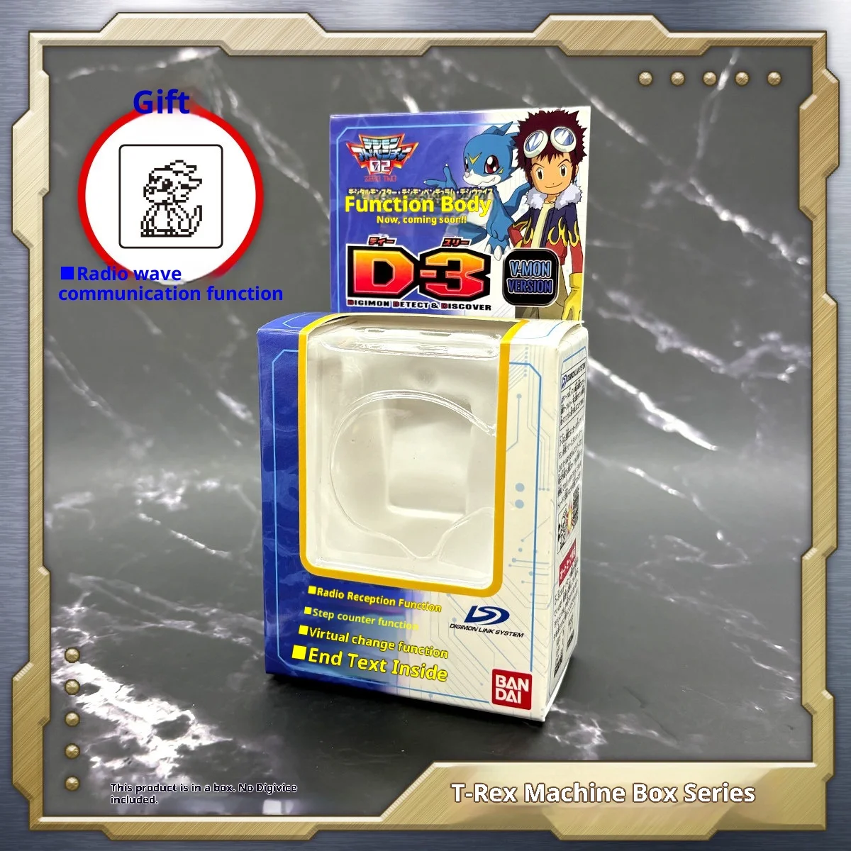 Фото Защитный футляр/витрина Digital Monster для Digimon D-3 Digivice, совместимый с старыми/15-й/американскими версиями, в наличии №2