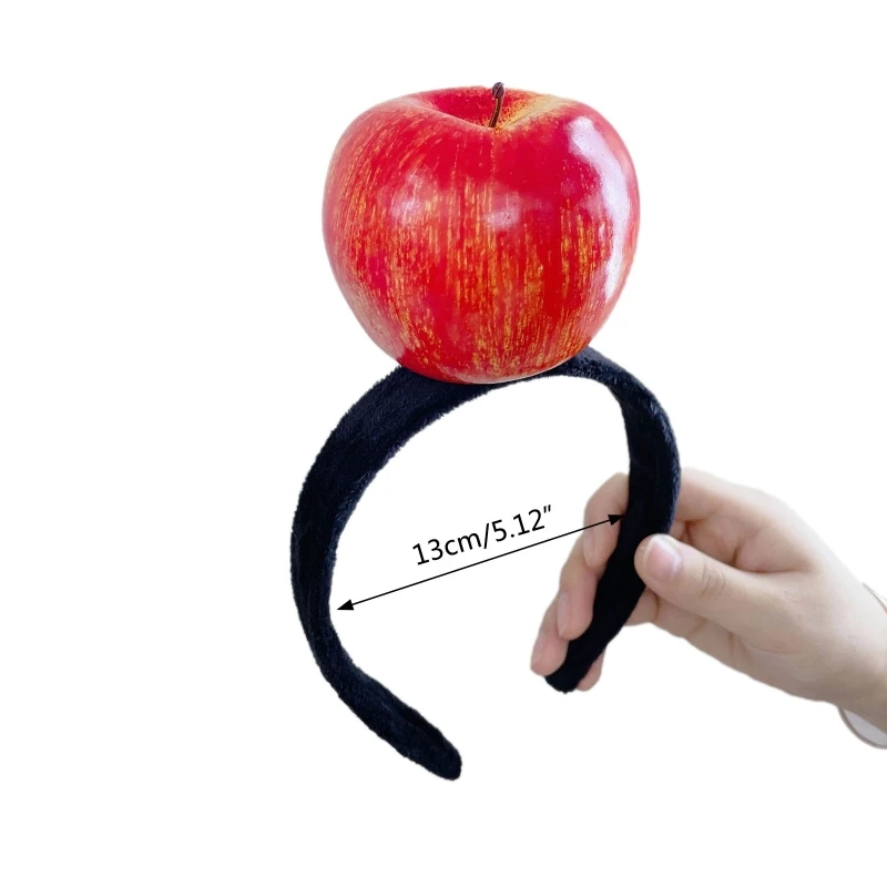 Weiche Pfeffer Stirnband Lustige Fruit Haar Hoop Banana Haarband Gefüllte Gemüse Haarband Cartoon Kostüm für Party X4YC – Detail 6