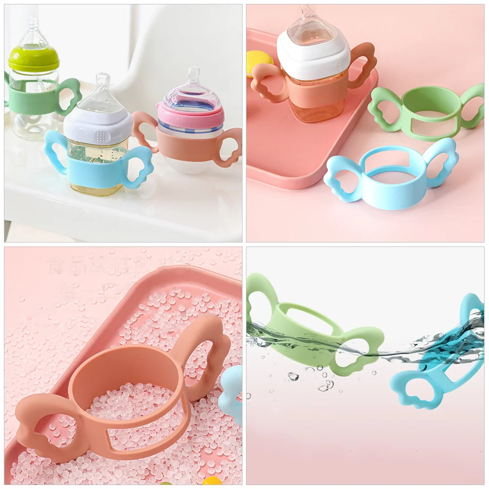 4 шт. силиконовые бутылочки для кормления детей