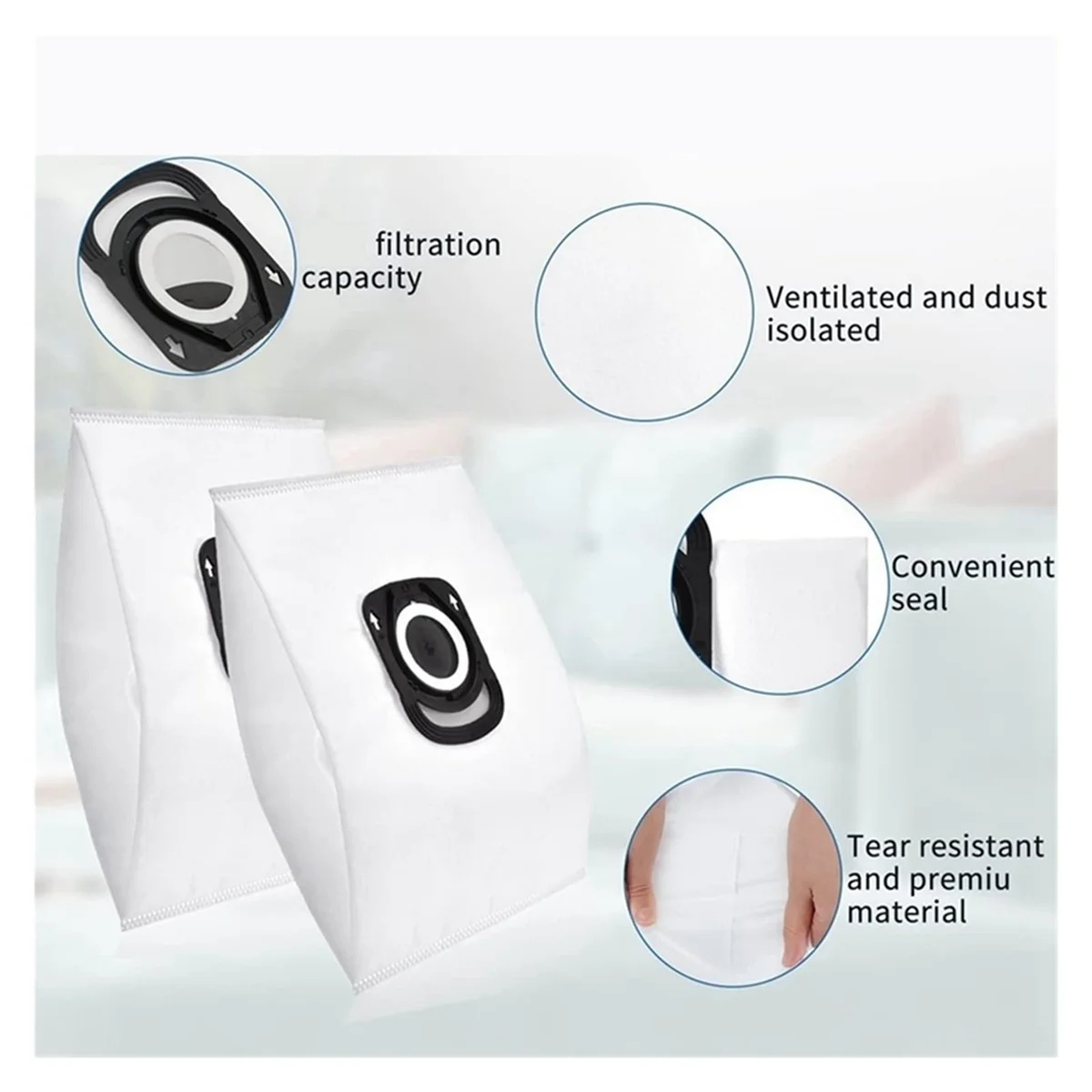 12 шт. запасные части для пылесоса Rowenta ZR200520 ZR200540 ZR200720