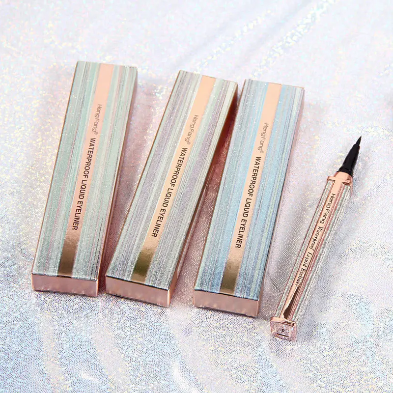 Сияющая подводка для глаз Starlight Стойкая Водостойкий карандаш черная жидкая