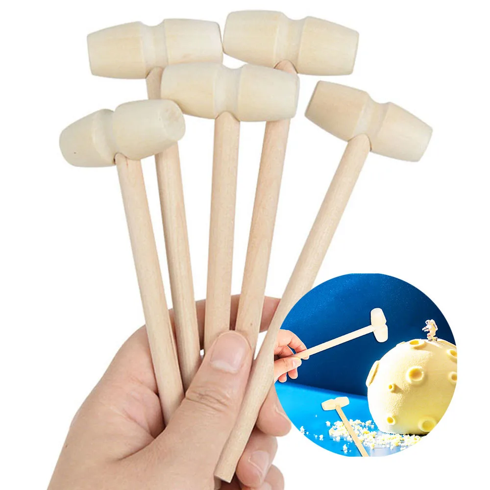 

Маленький деревянный молоток, сменный деревянный краб, морепродукты, Детская забавная игрушка, кукольный домик, украшение для свадьбы, дня ...