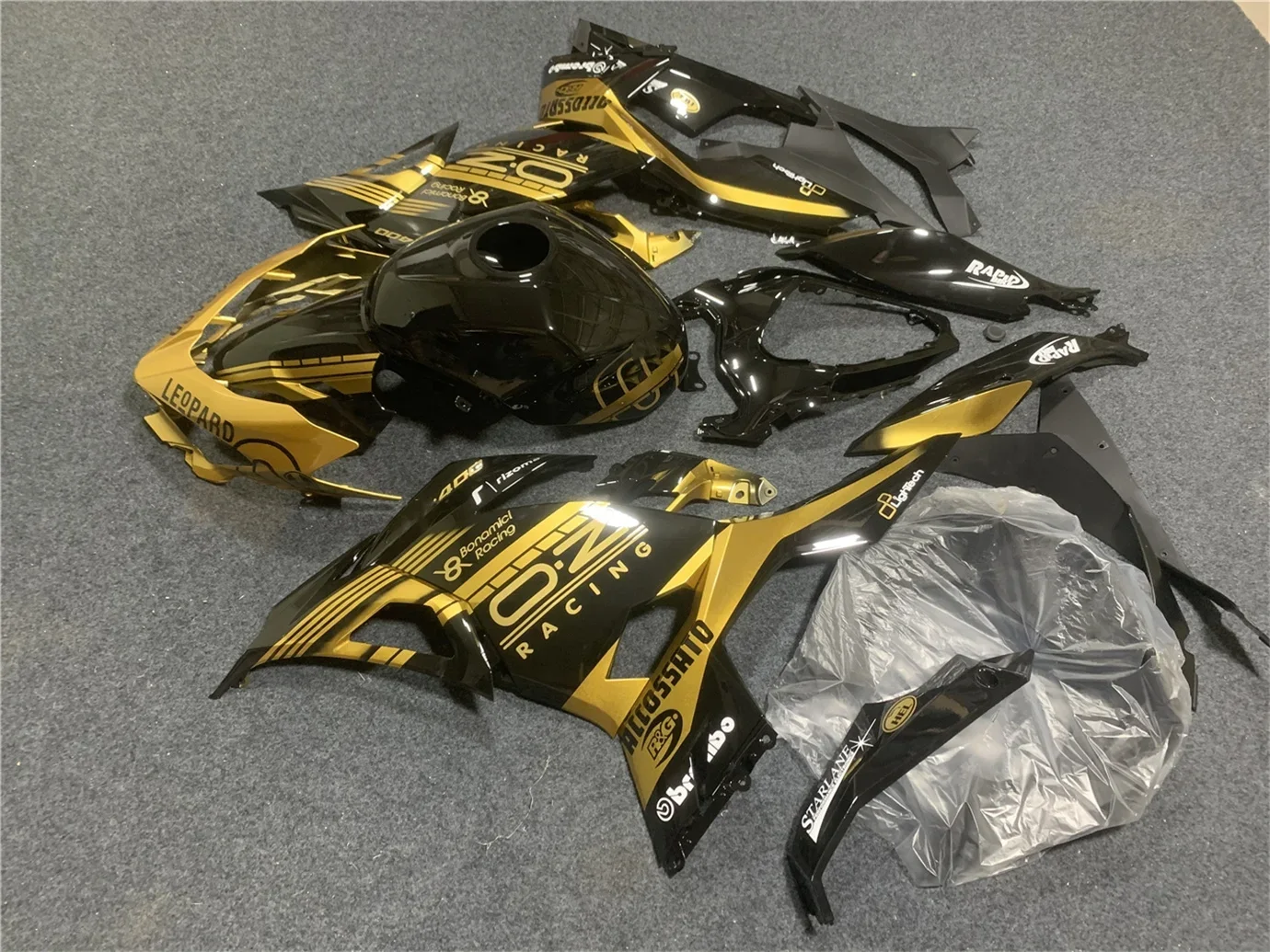 Комплект обтекателей для мотоцикла подходит Kawasaki Ninja 400 2018 2019 2020 2021 2022 лет EX400 18-22